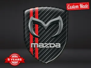 Mazda Automobile Silicone Logos Pro Max Durable Stylish